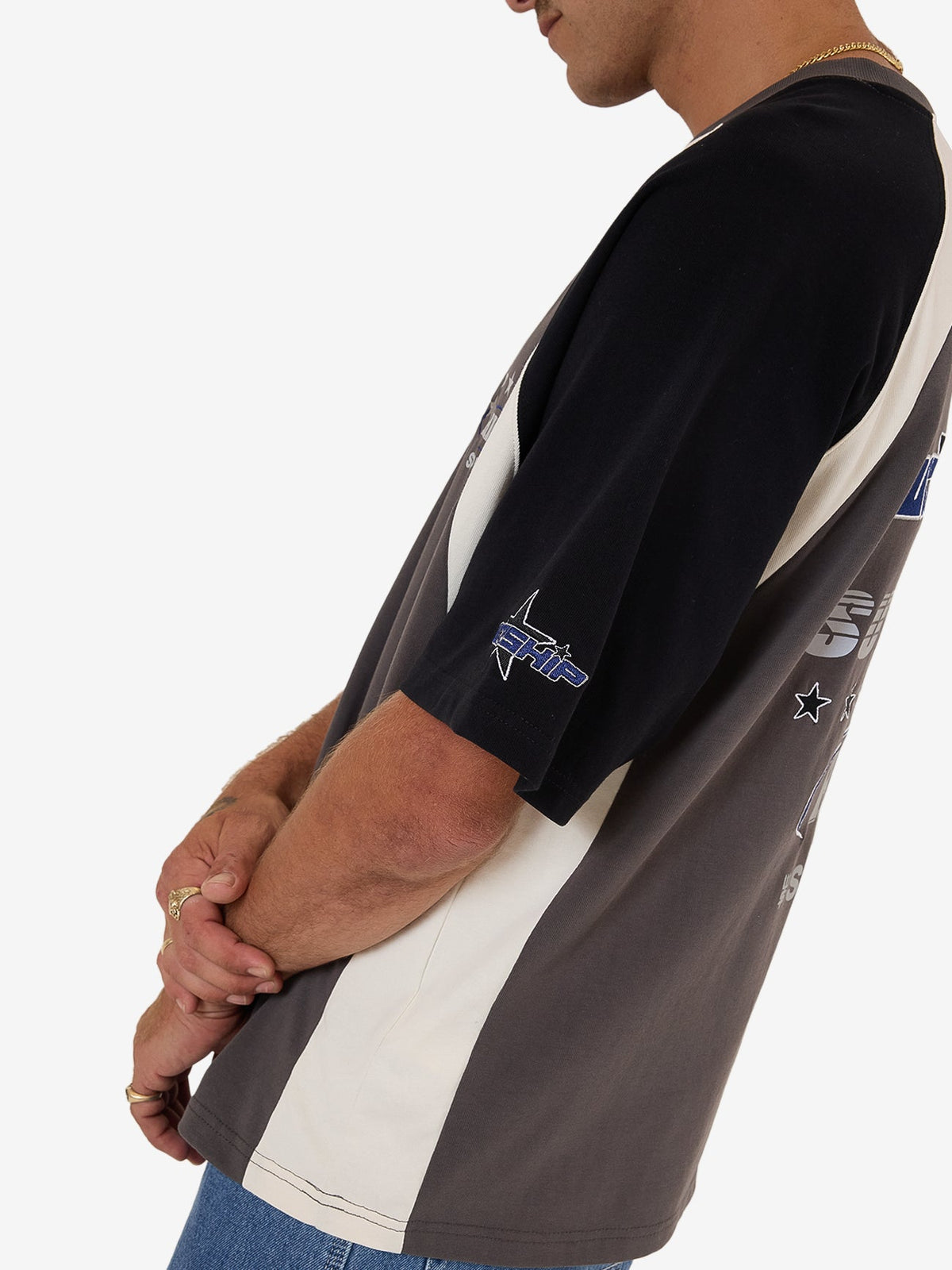 Shooter Oversize Raglan Tee - Zine