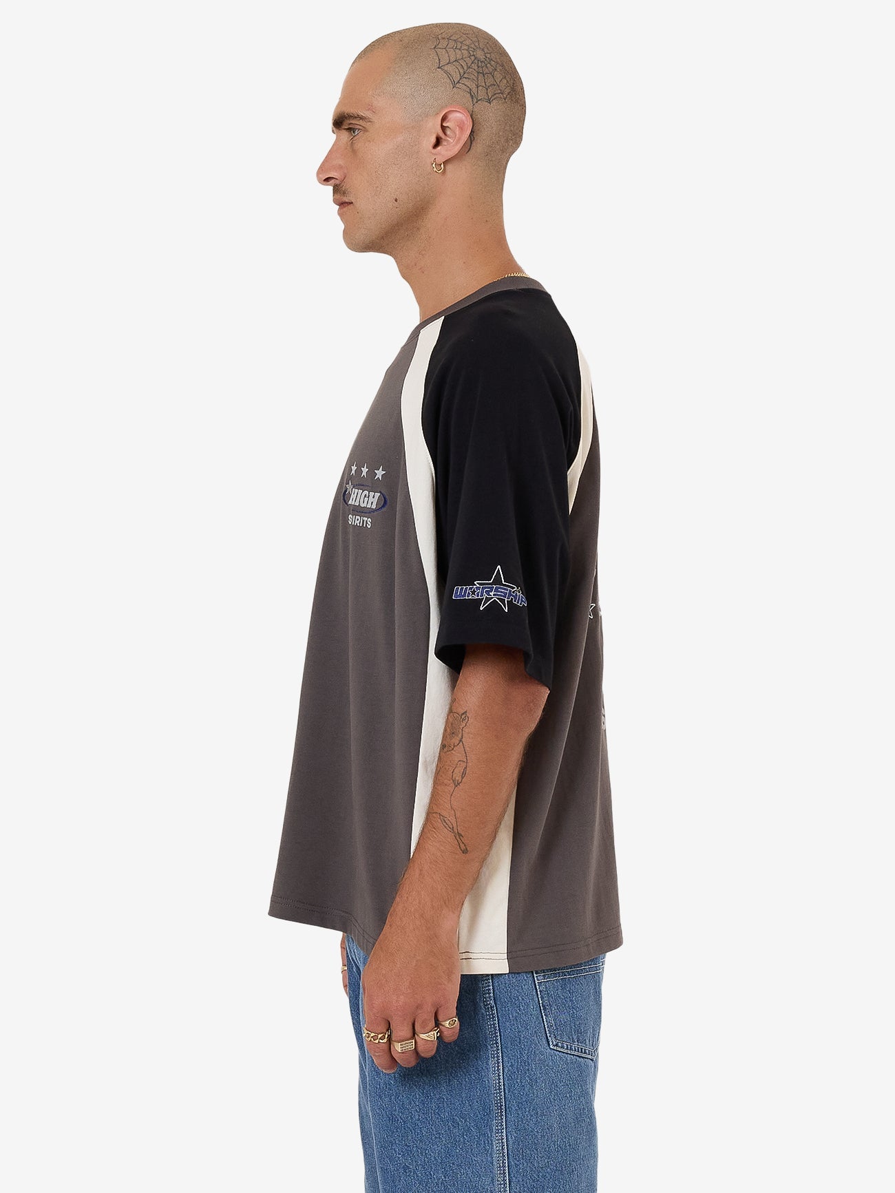 Shooter Oversize Raglan Tee - Zine