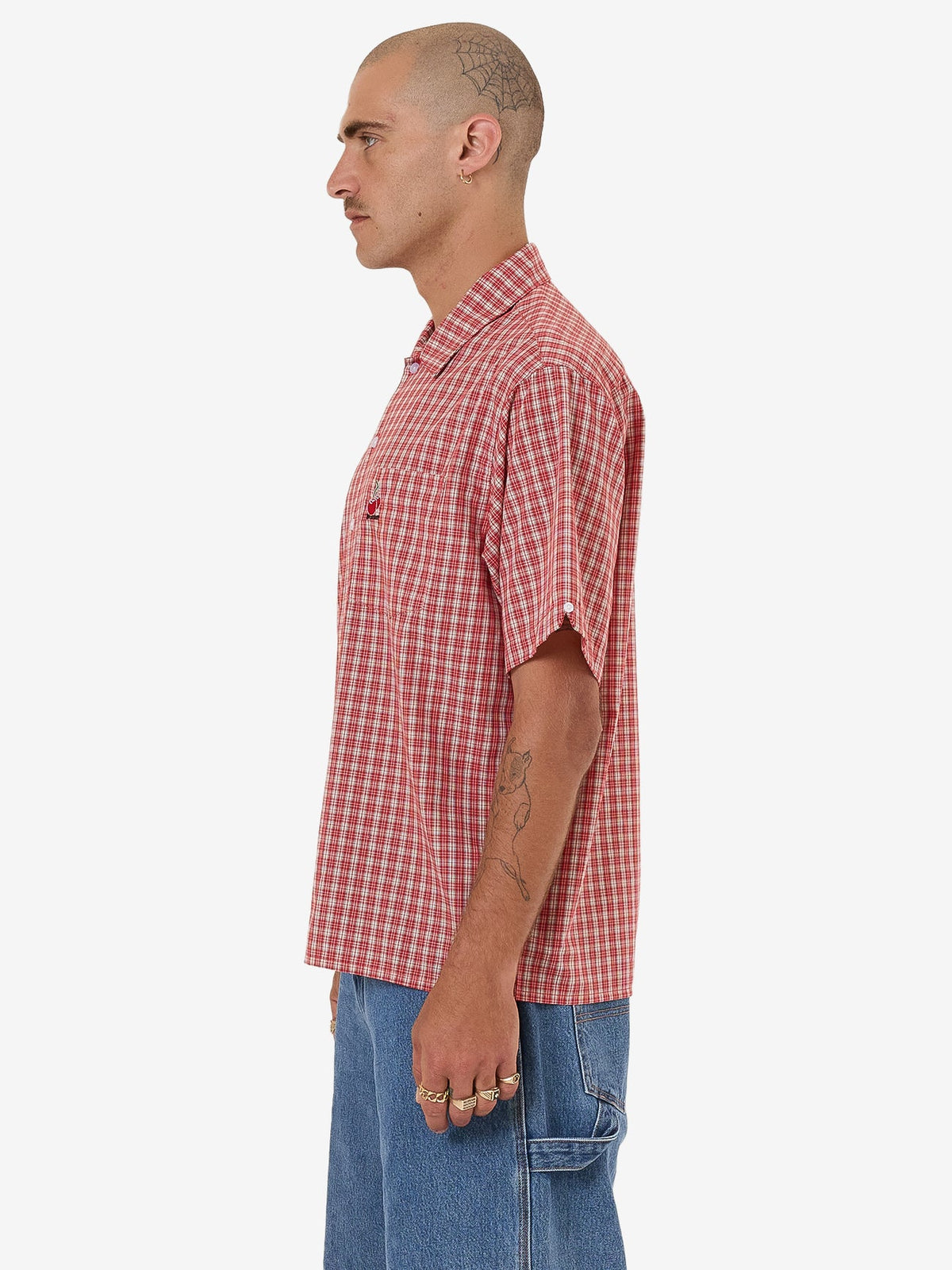 Glazed And Confused Short Sleeve Shirt - Cherry Red