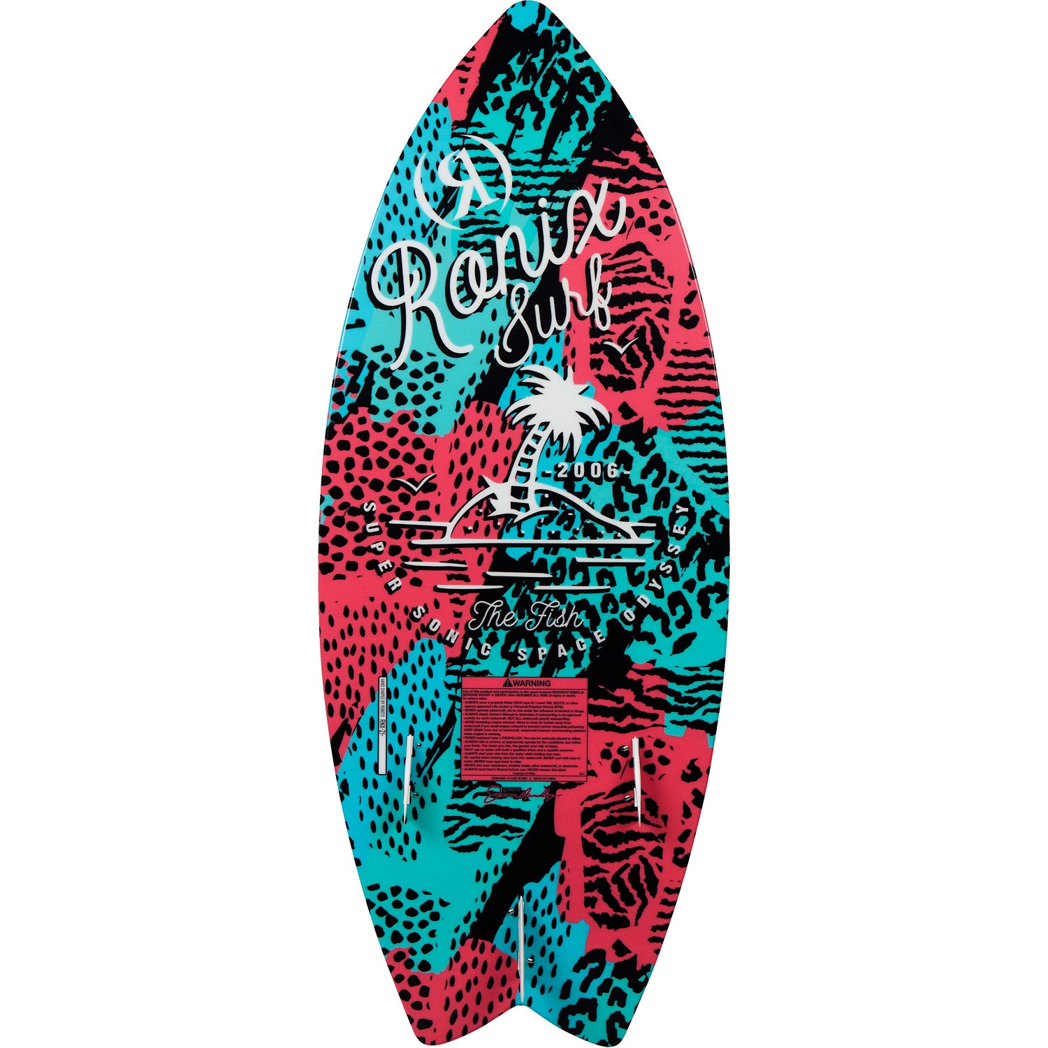 Girls Fish Super Sonic Space Odyssey Wake Surf