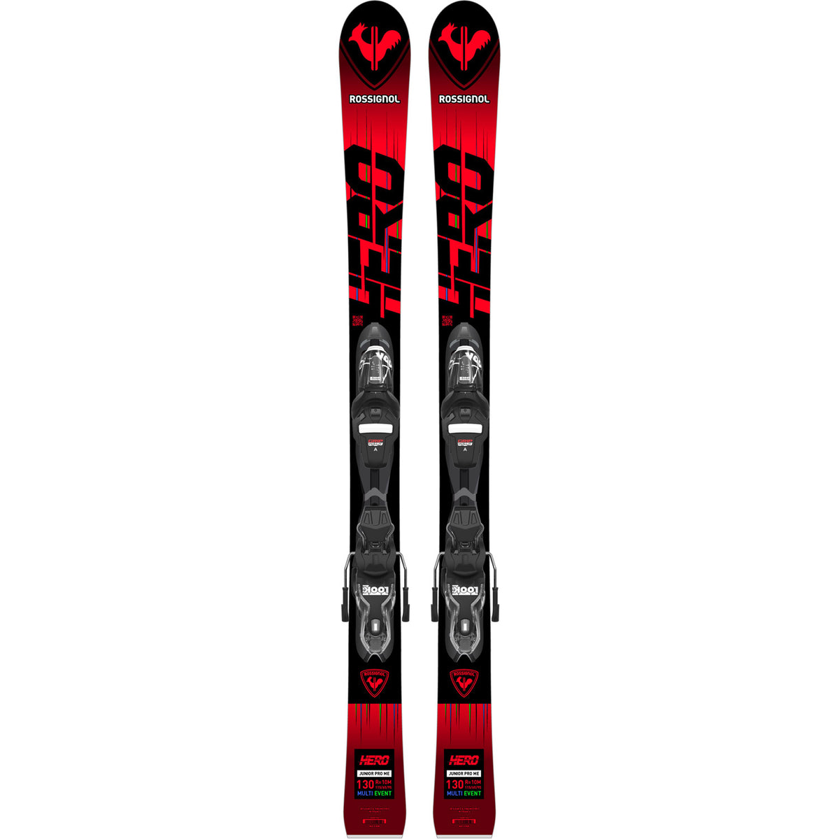Hero Jr Multi Event Ski w/ Xp Jr7 Binding 
