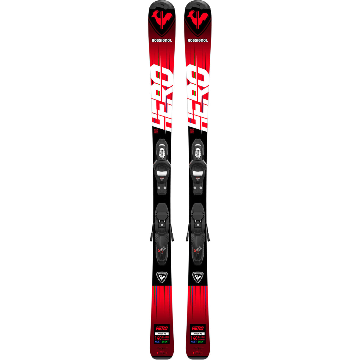 Hero Jr 100-140 Ski w/ Kid4 Bindings 2025