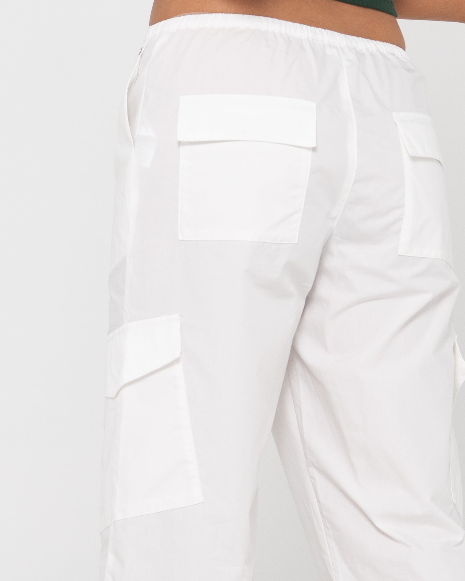 Milly Low Rise Baggy Fit Cargo Pant