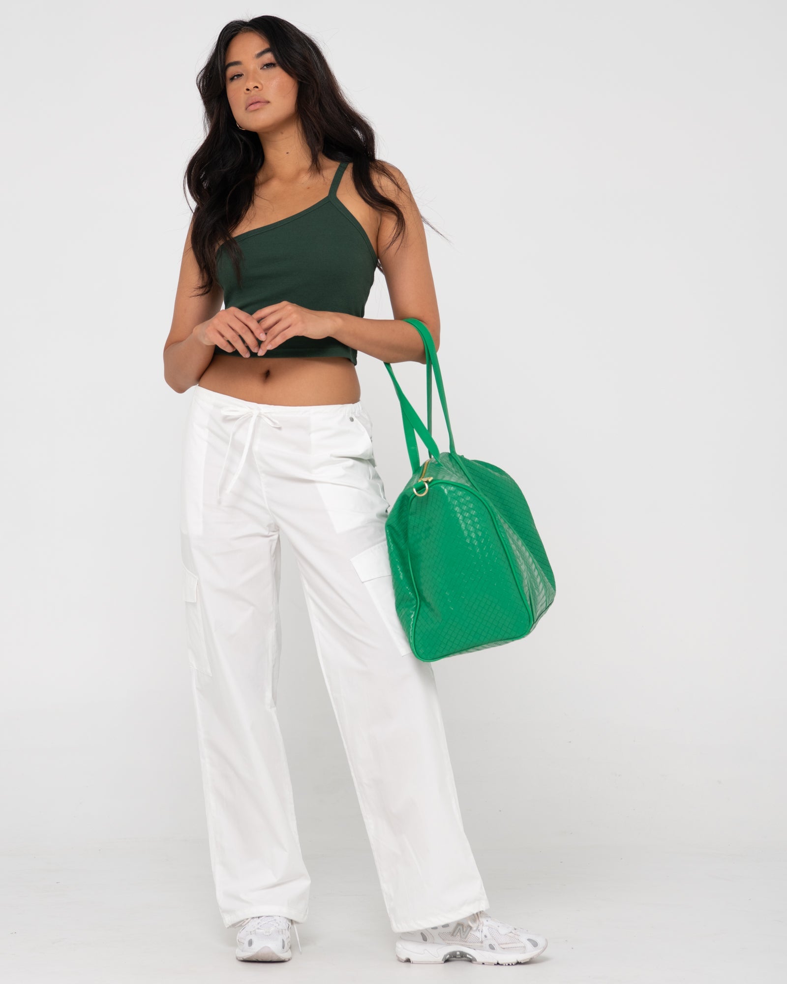 Milly Low Rise Baggy Fit Cargo Pant