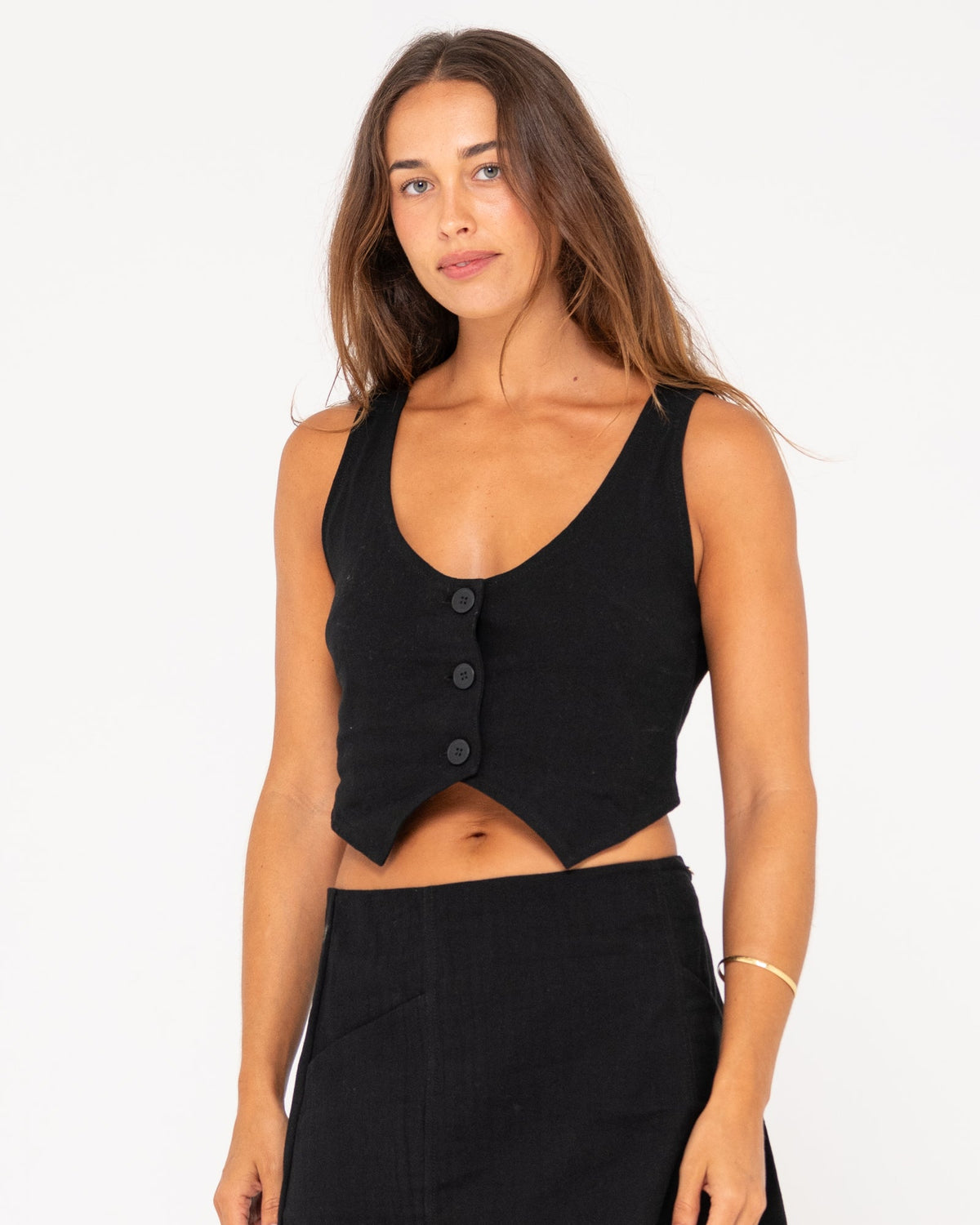 Sicily Cropped Vest