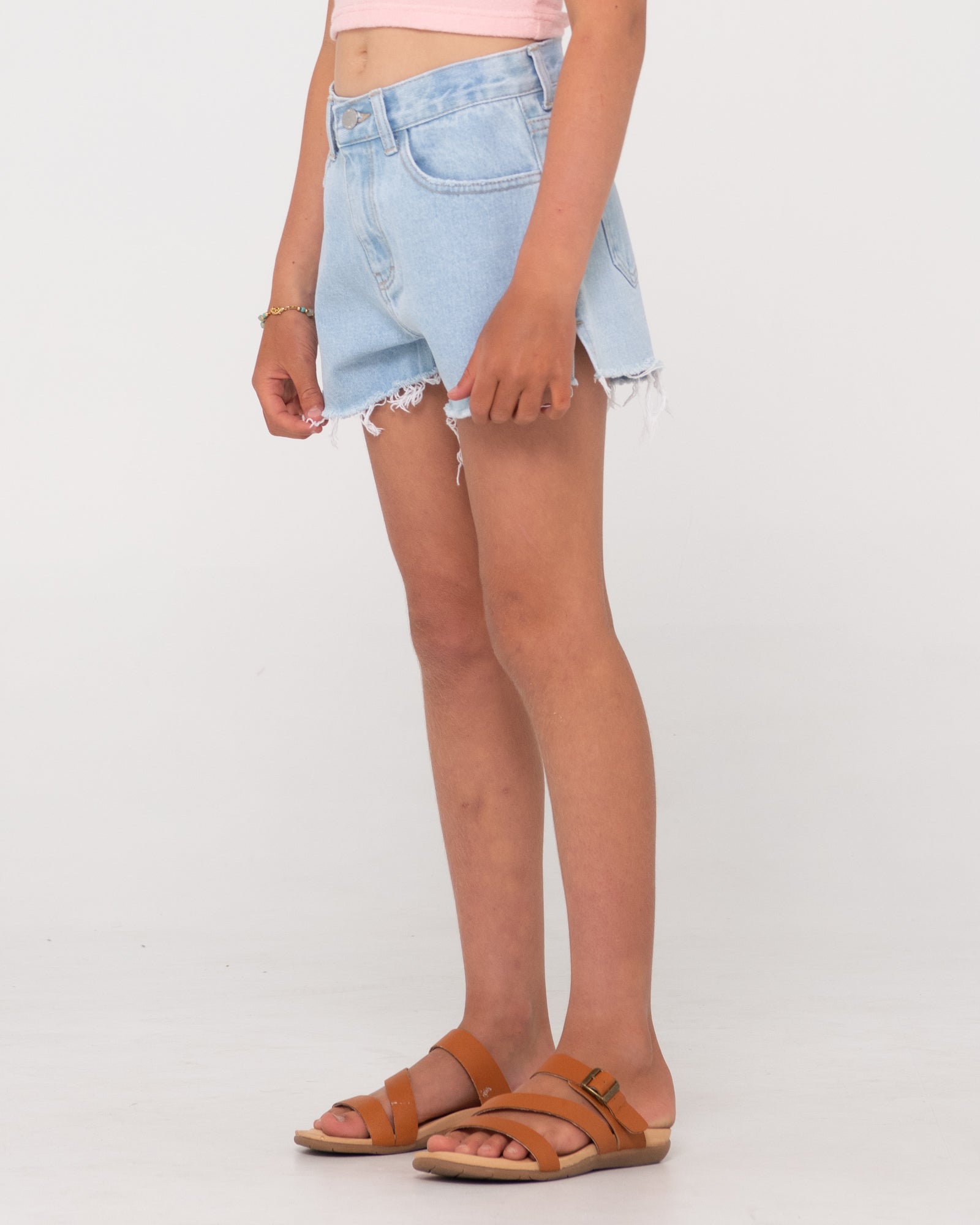 Penny Kick Flare Denim Short Girls