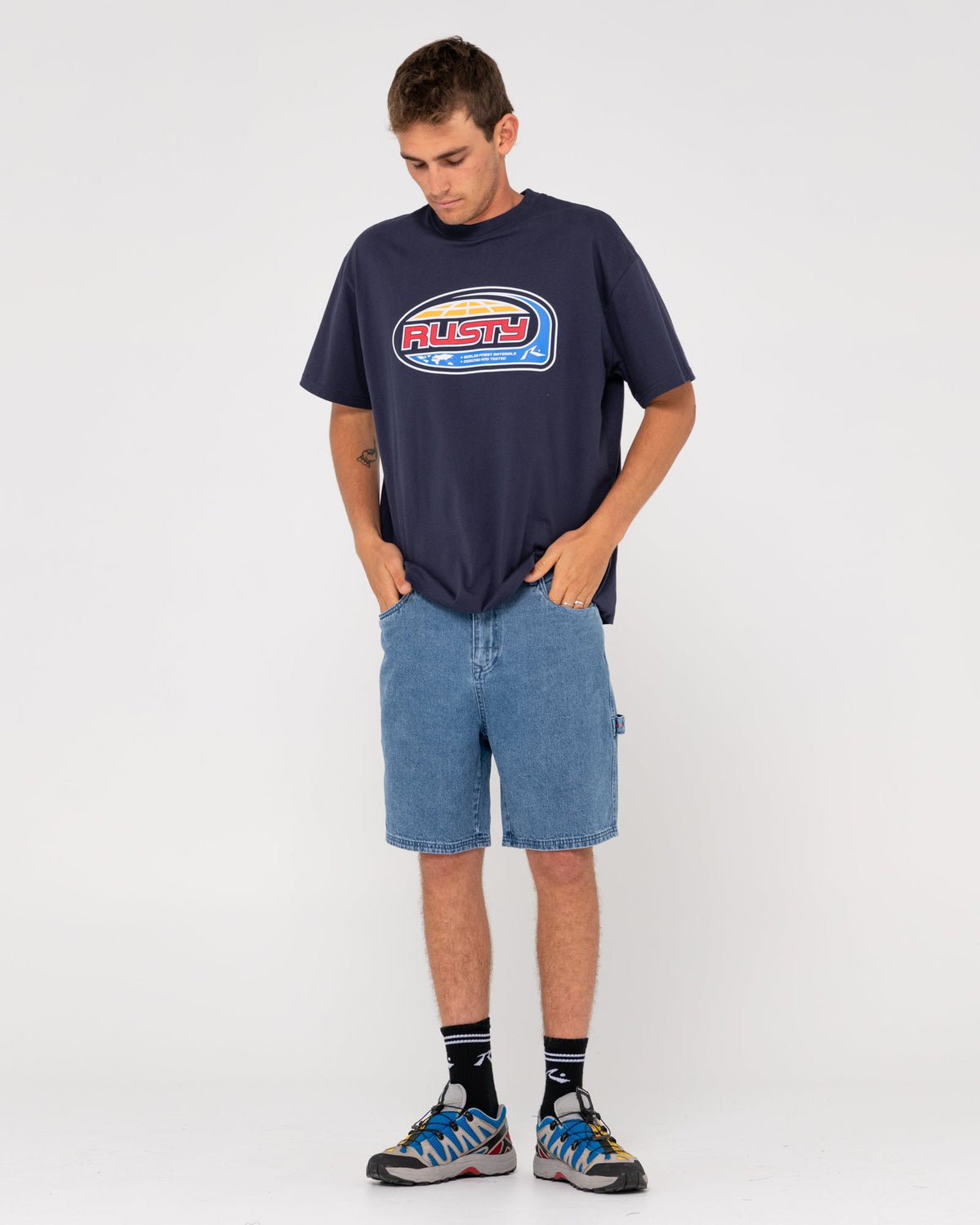 Dungaree Denim 20" Jort