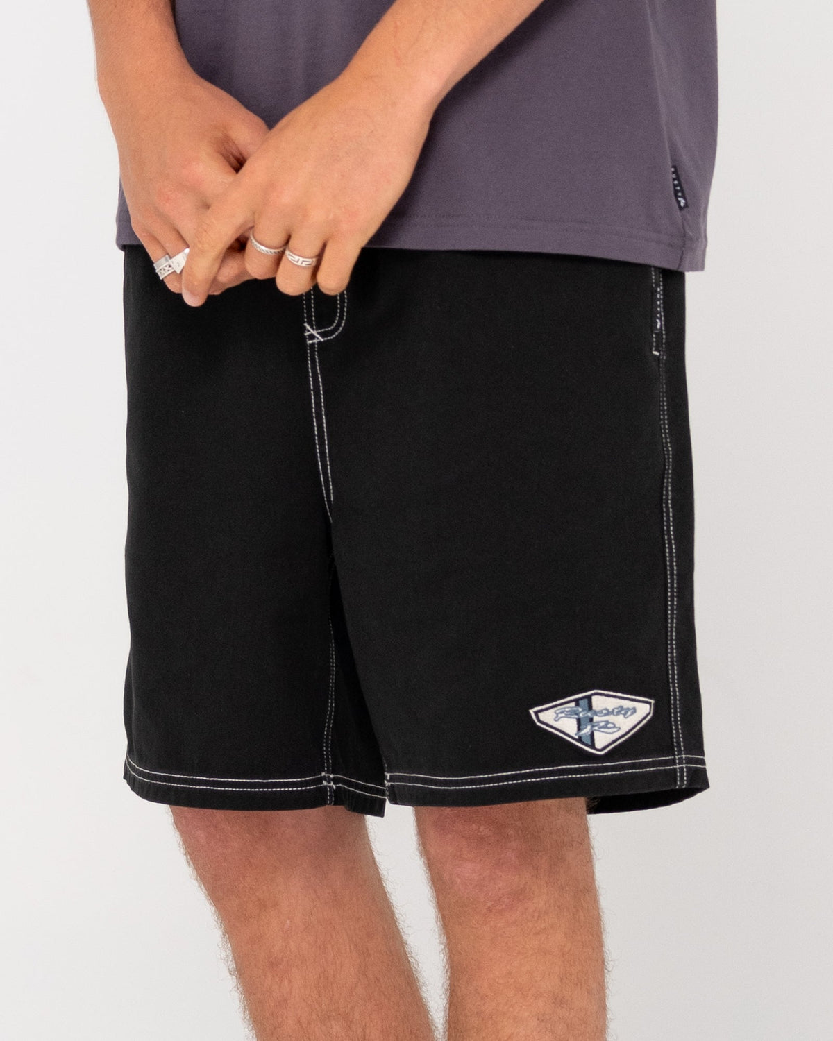 Manila Folder Heritage Elastic Waist Short