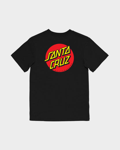 Classic Dot Chest Boys T-Shirt Purple