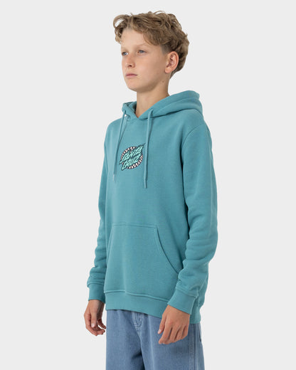 Goal Flame Boys Pullover Hoodie Ocean