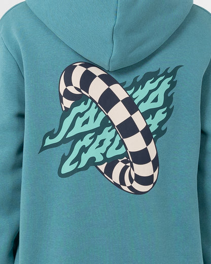 Goal Flame Boys Pullover Hoodie Ocean