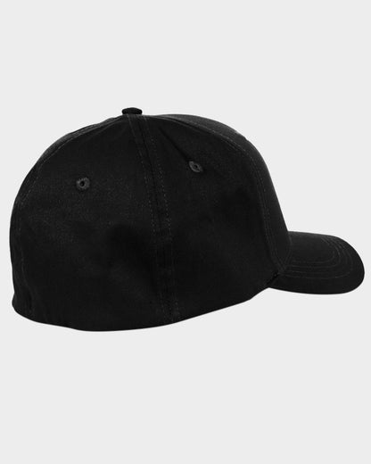 Classic Dot Patch Boys Stretch Fit Cap Black