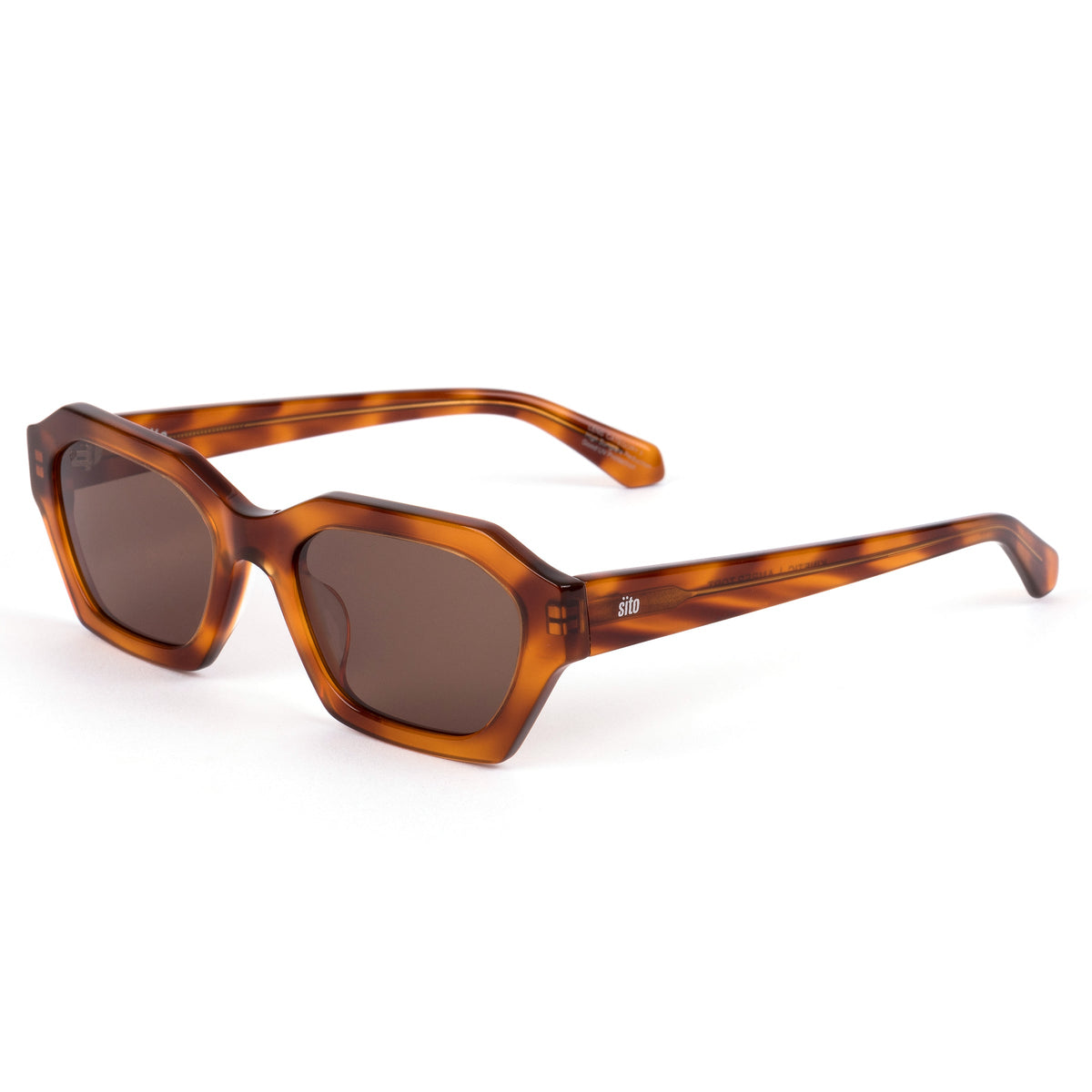 Kinetic Amber Tort Sunglasses