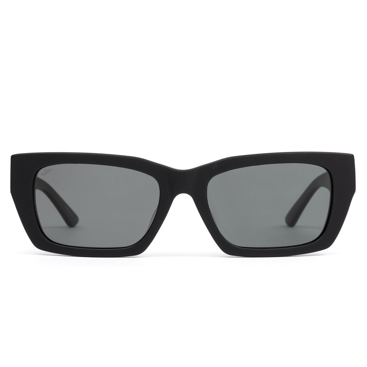 Outer Limits Matte Black Iron Polarised Sunglasses
