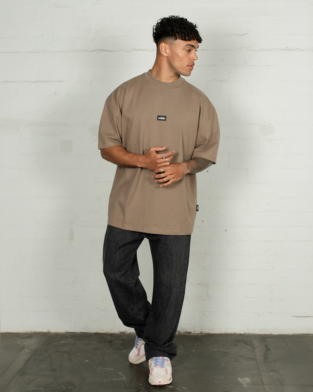 Soho Club Tee - Taupe