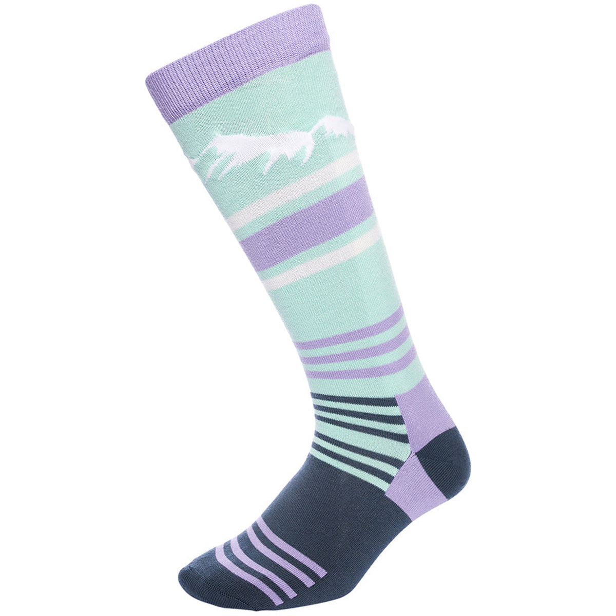 Trooper Merino Wool Blend Lightweight Snow Socks