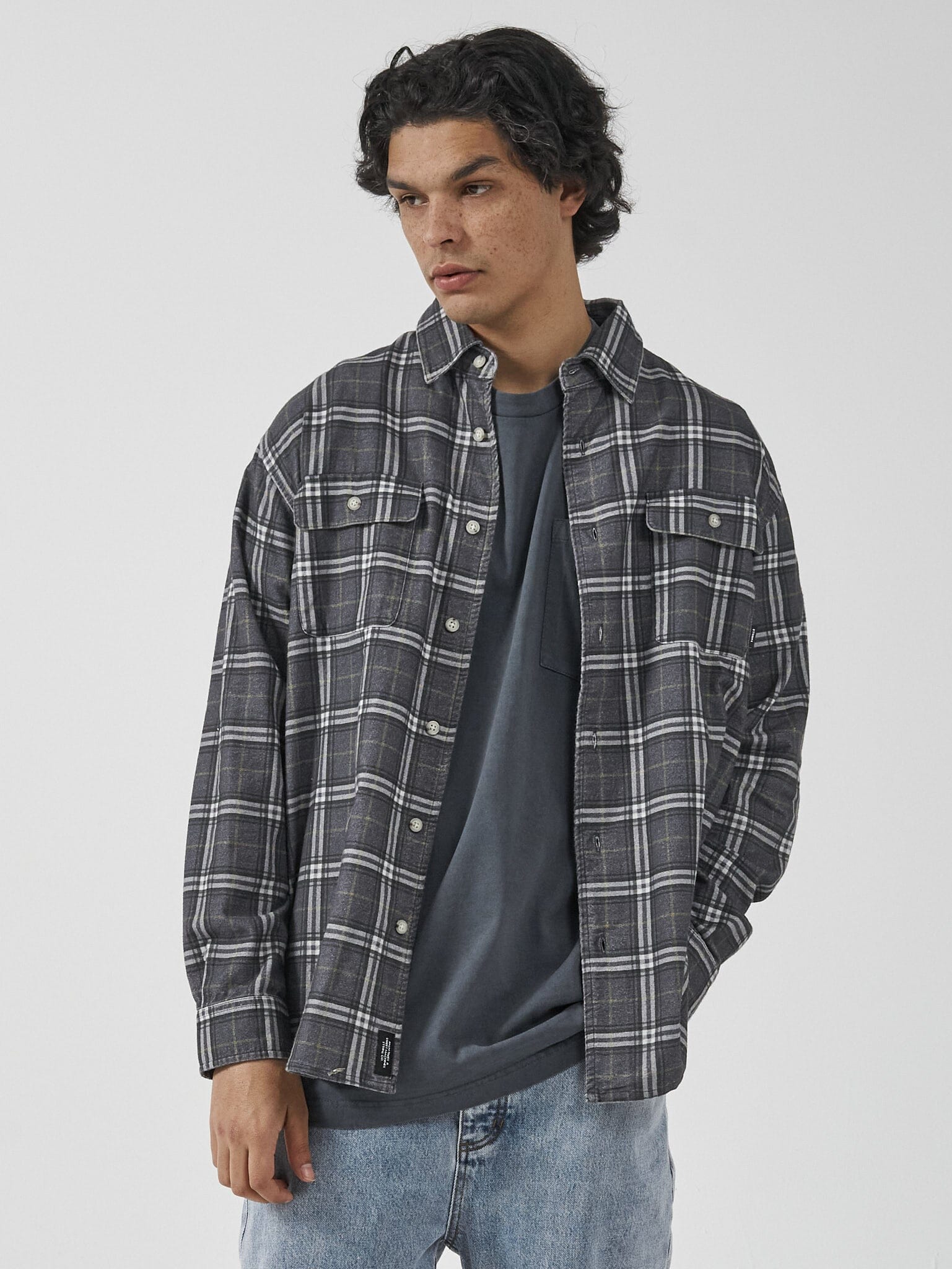 Genuine Oversized Flannel Shirt
