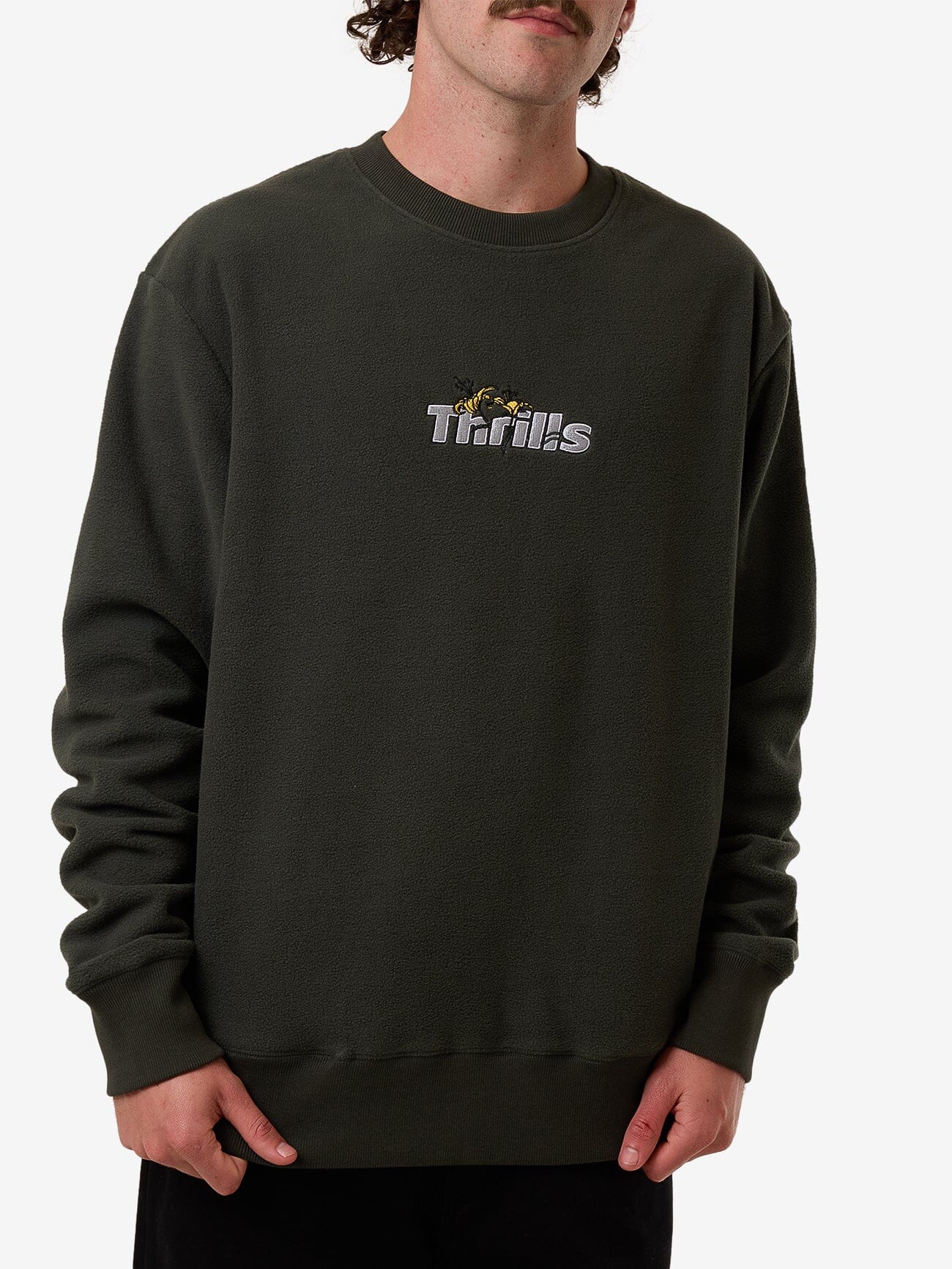 Solace Of Nature Oversize Polar Fleece Crew