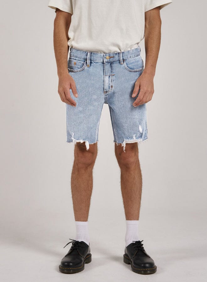 Destroyed Bones Denim Short