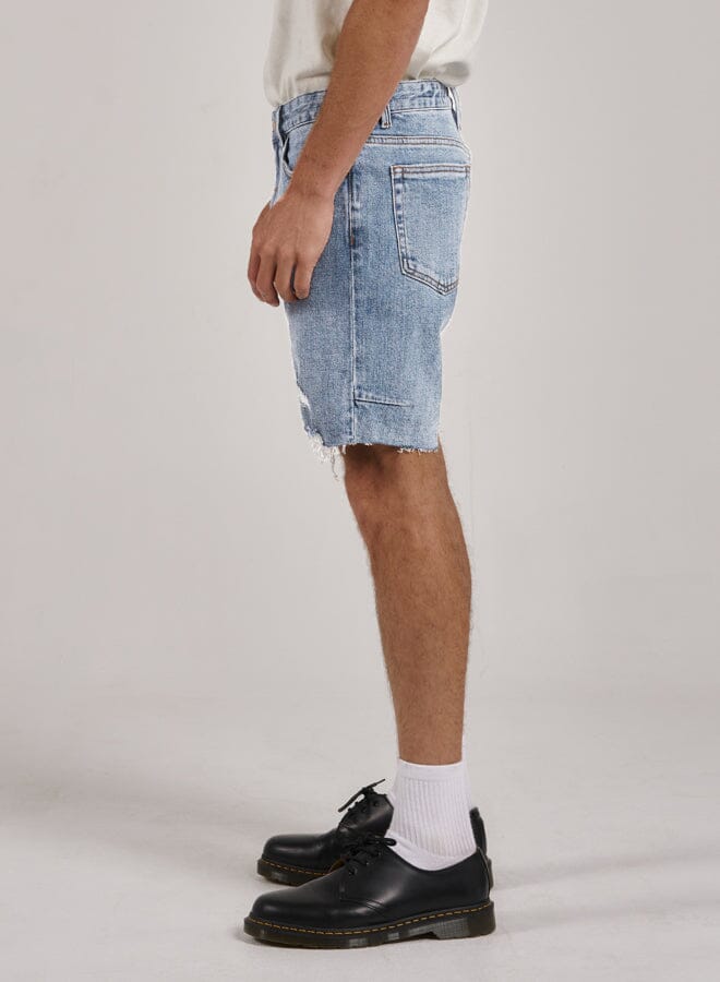 Destroyed Bones Denim Short