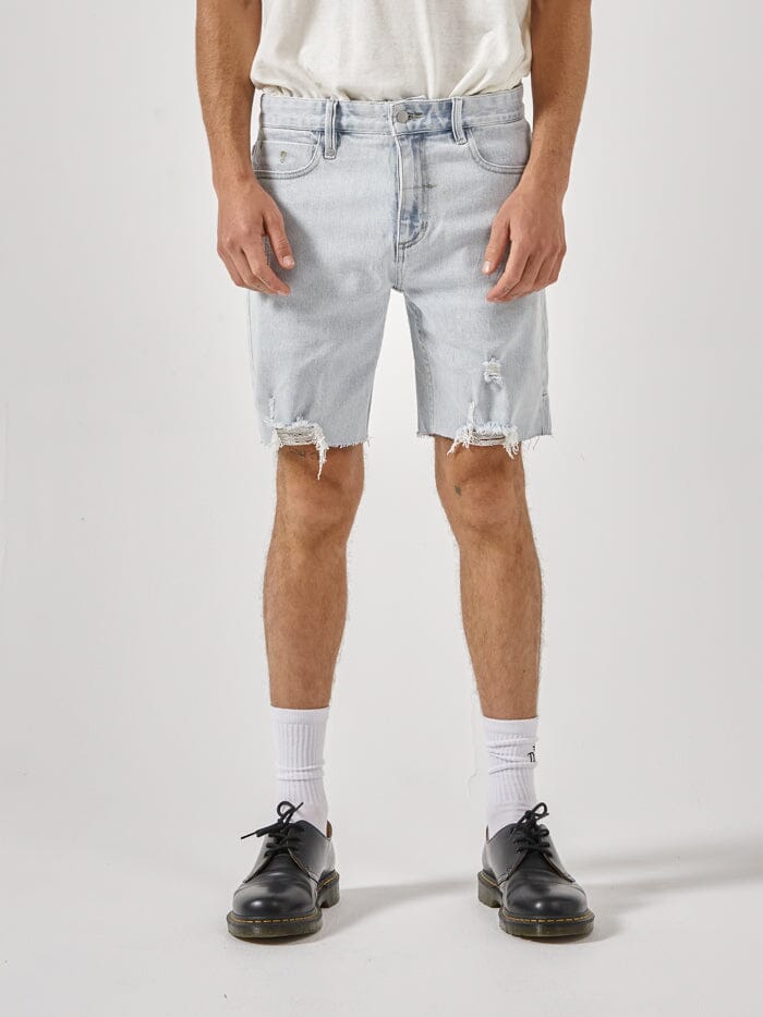 Destroyed Bones Denim Short