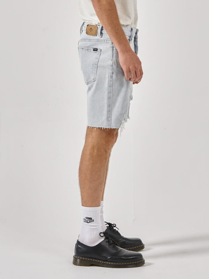Destroyed Bones Denim Short