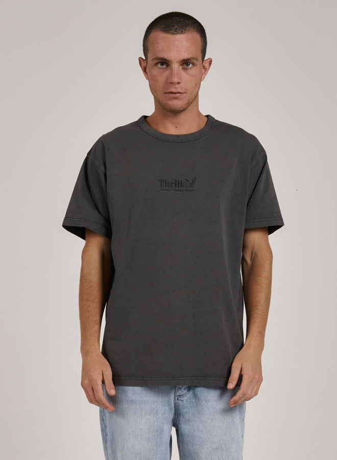 Thrills Workwear Embro Box Fit Tee