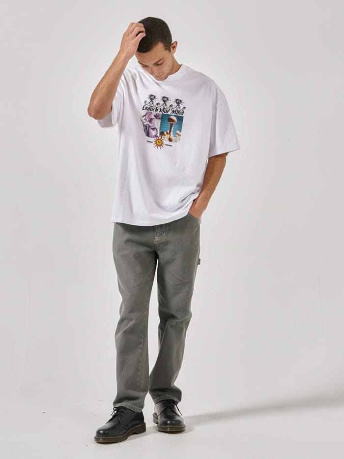 Unlock Your Mind Box Fit Oversize Tee