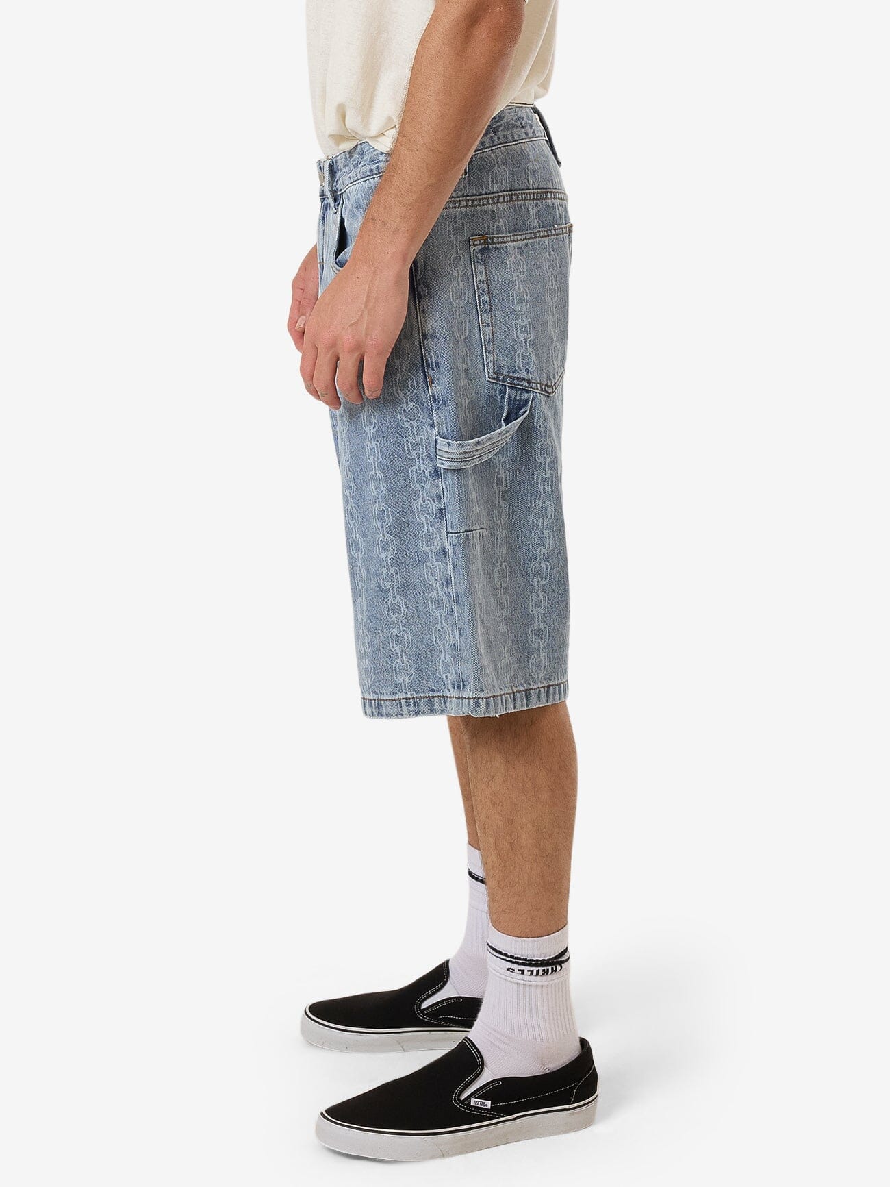 Chain Reaction Big Slacker Denim Short