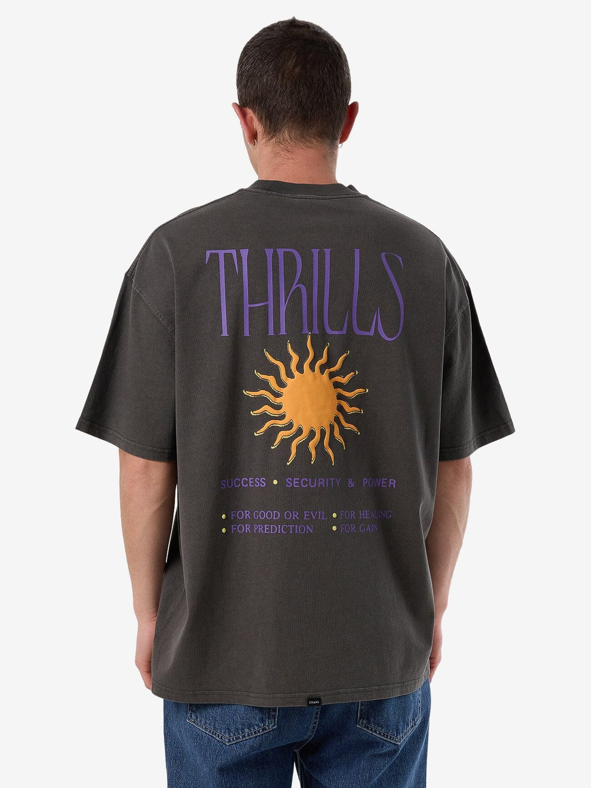 Powerful Security & Success Box Fit Oversize Tee