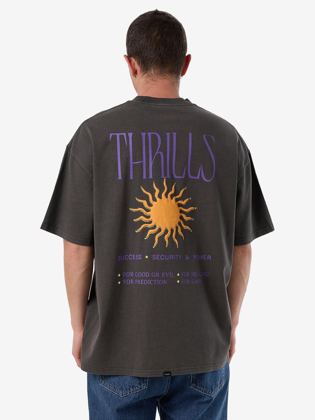 Powerful Security & Success Box Fit Oversize Tee