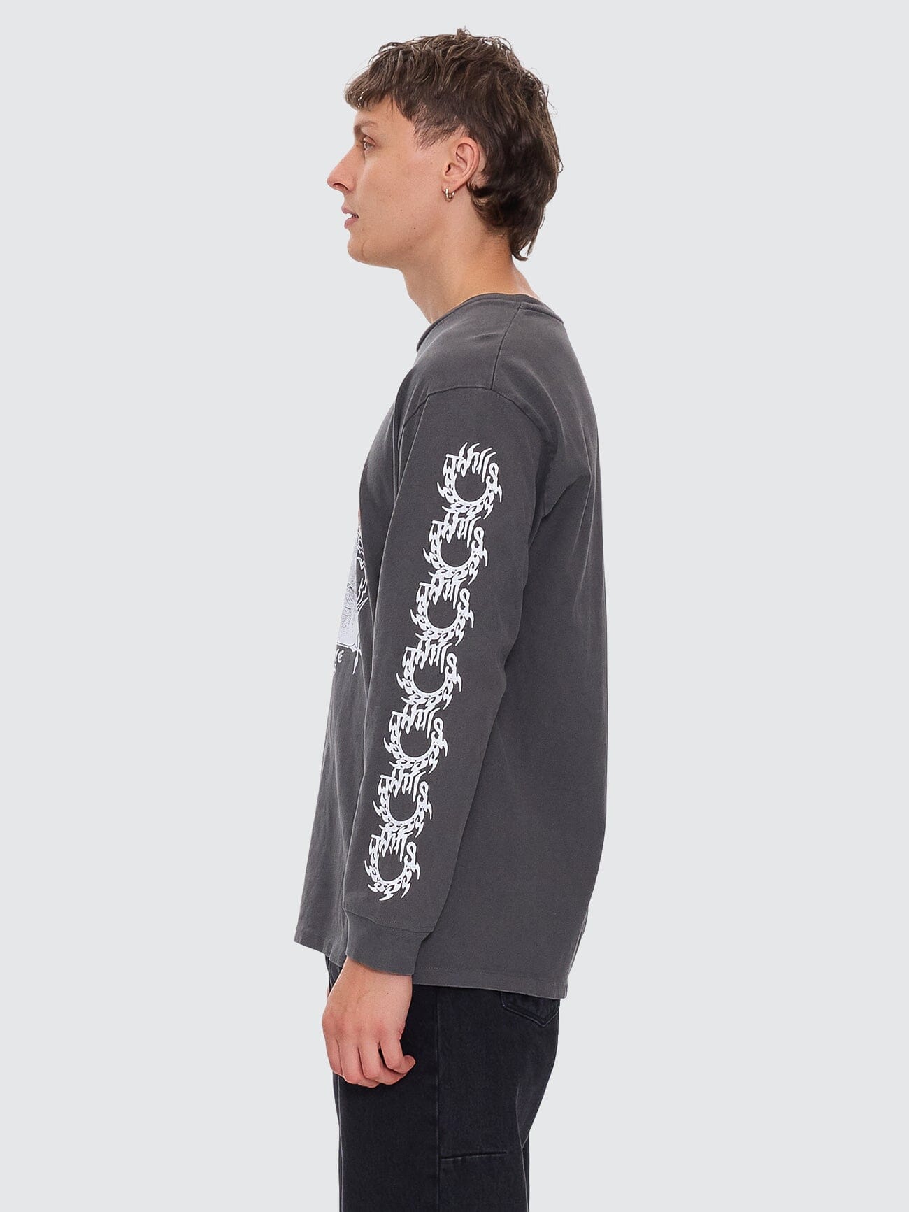 Peaceful Chaos Oversize Fit Long Sleeve Tee
