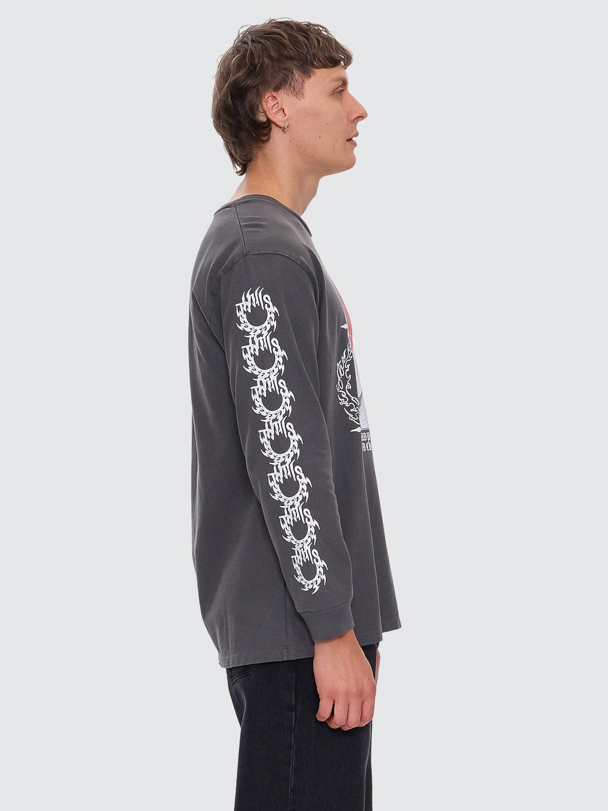 Peaceful Chaos Oversize Fit Long Sleeve Tee
