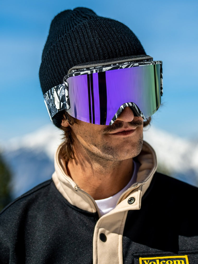 volcom garden goggles Volcom Garden Snow Goggle Op Art