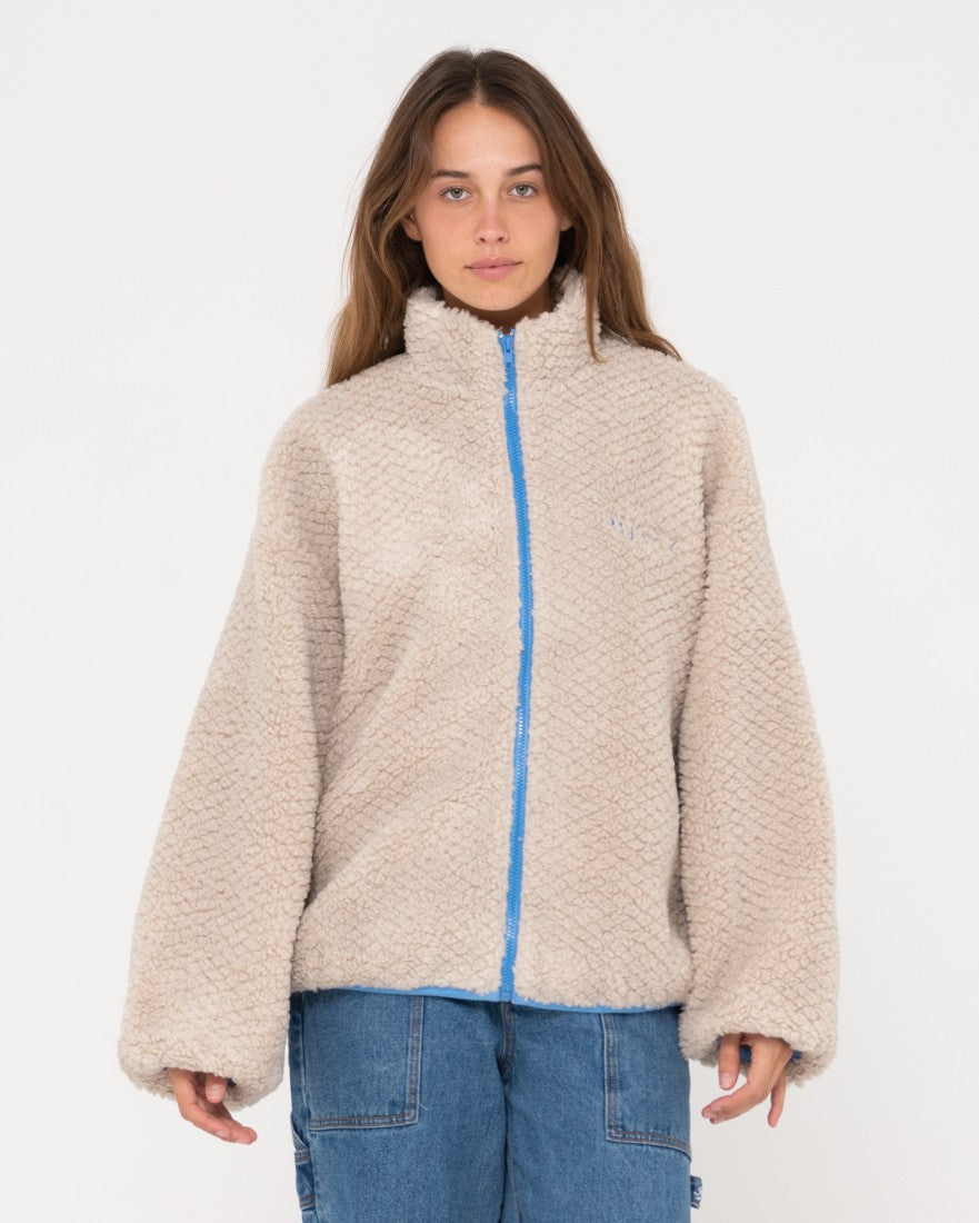 Ollie Sherpa Zip Through Fleece