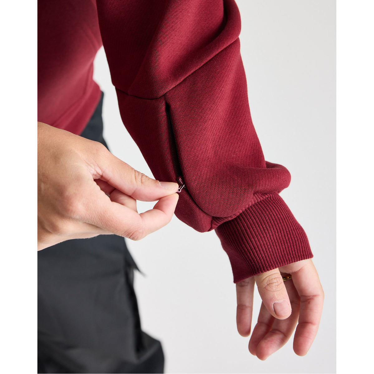 Alpine Hike Club Hoodie Cabernet