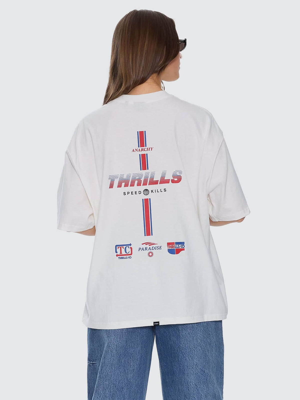 Anarchy In Paradise Oversized Tee