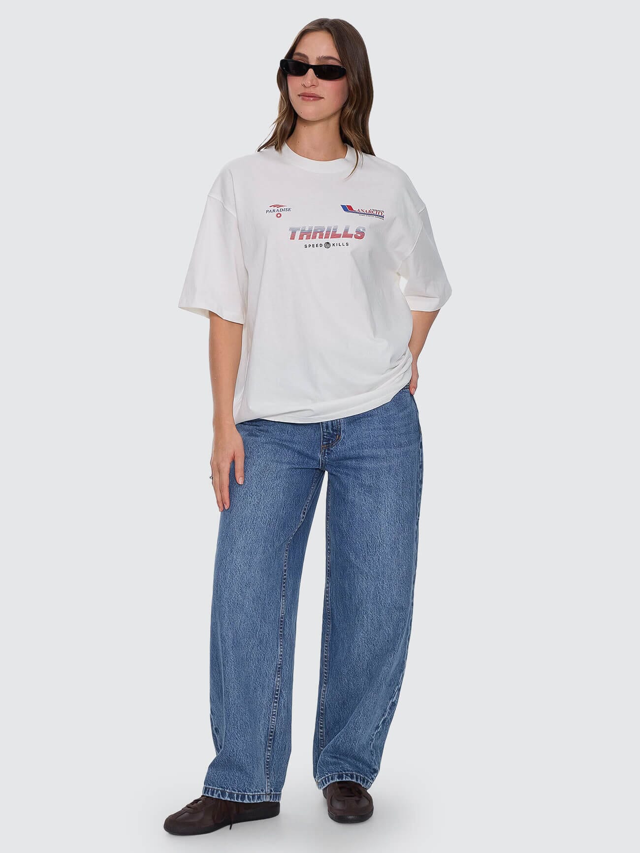 Anarchy In Paradise Oversized Tee