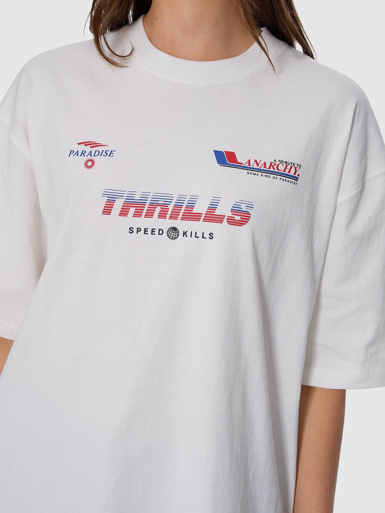 Anarchy In Paradise Oversized Tee