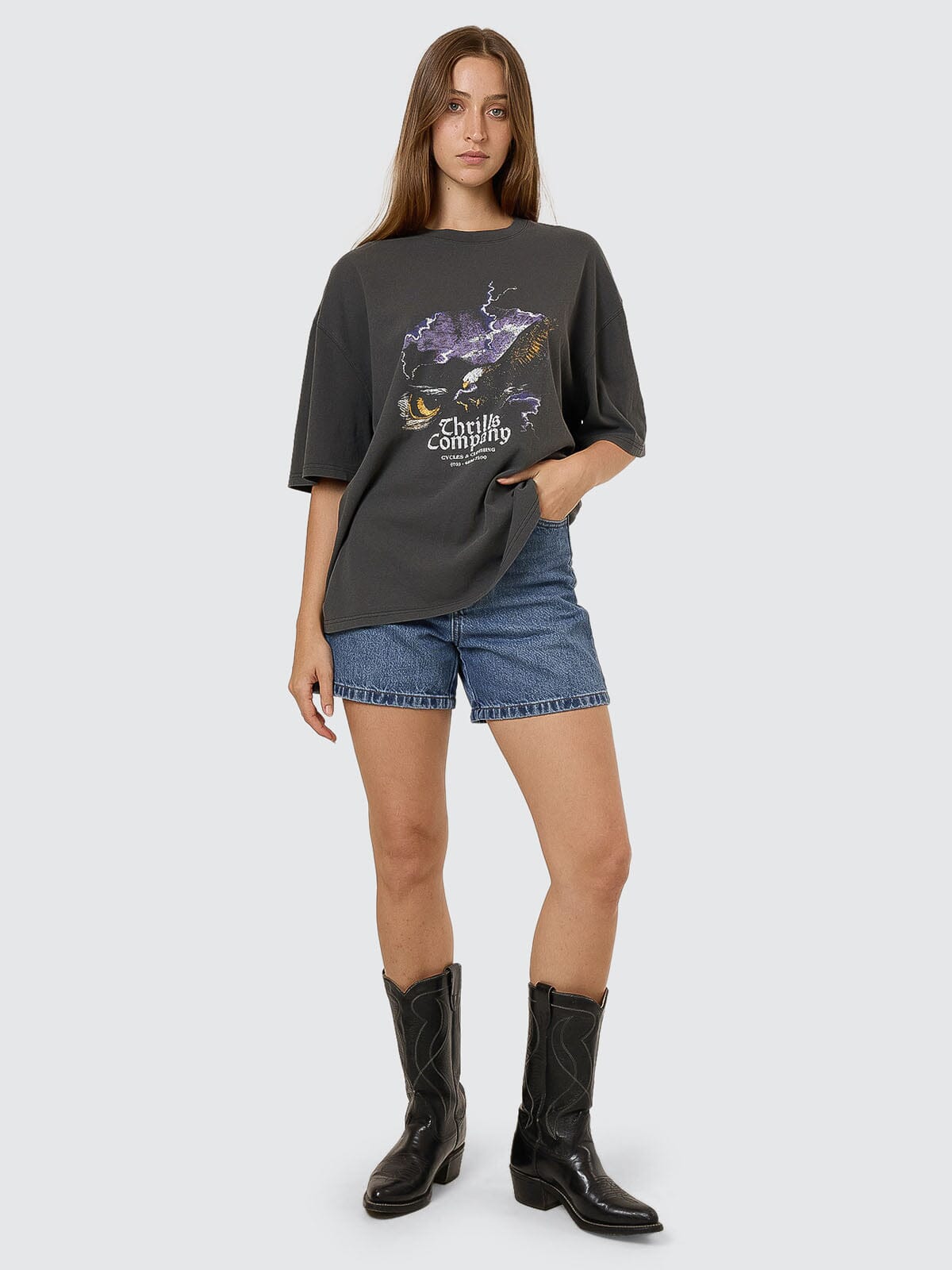 Flight Risk Oversized Tee