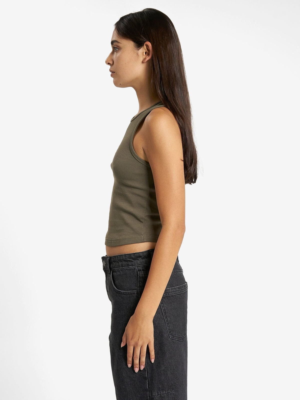 Thrills Workwear Curve Tank