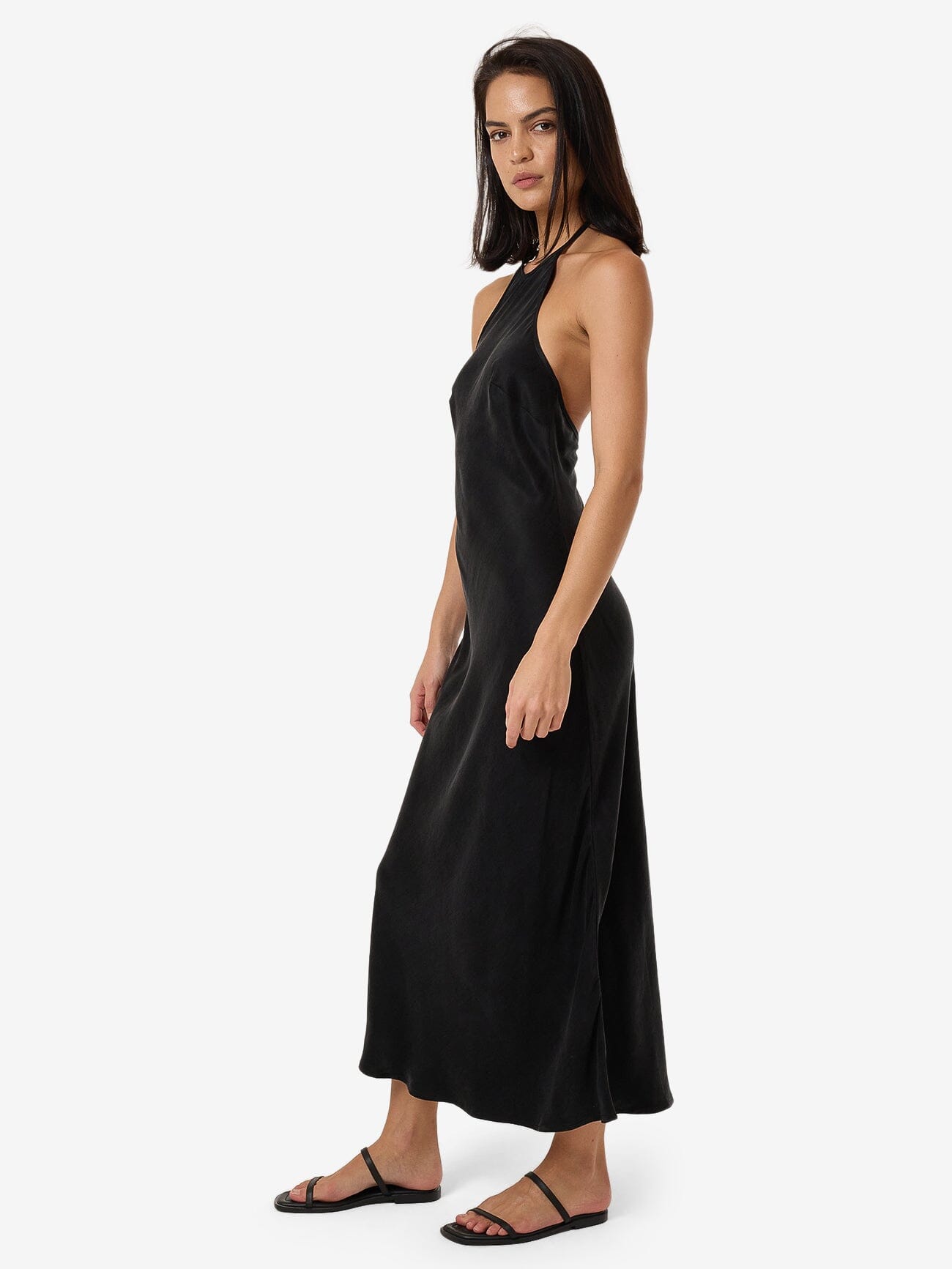 Jett Halter Bias Dress