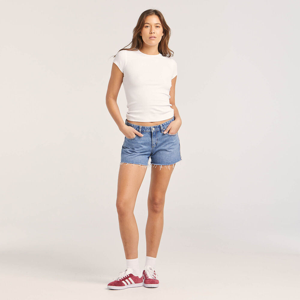 Low Rise Relaxed Bells Short