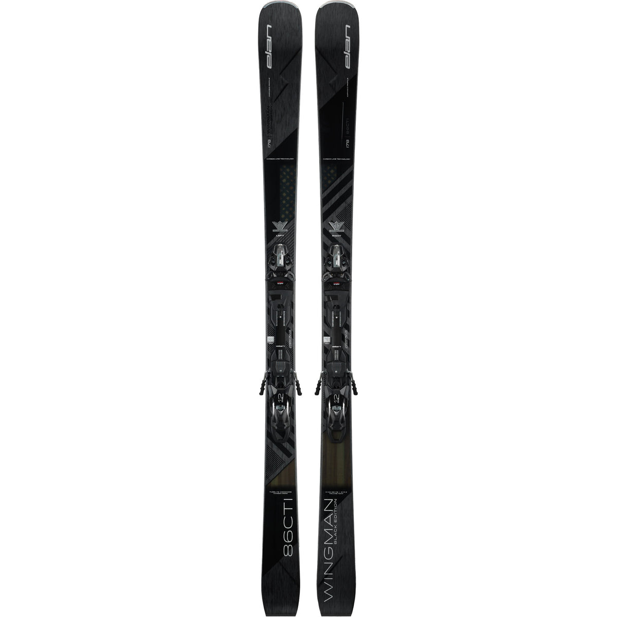 Wingman 86 Black Edition Skis w/ Fx EMX 12.0 Binding 2024