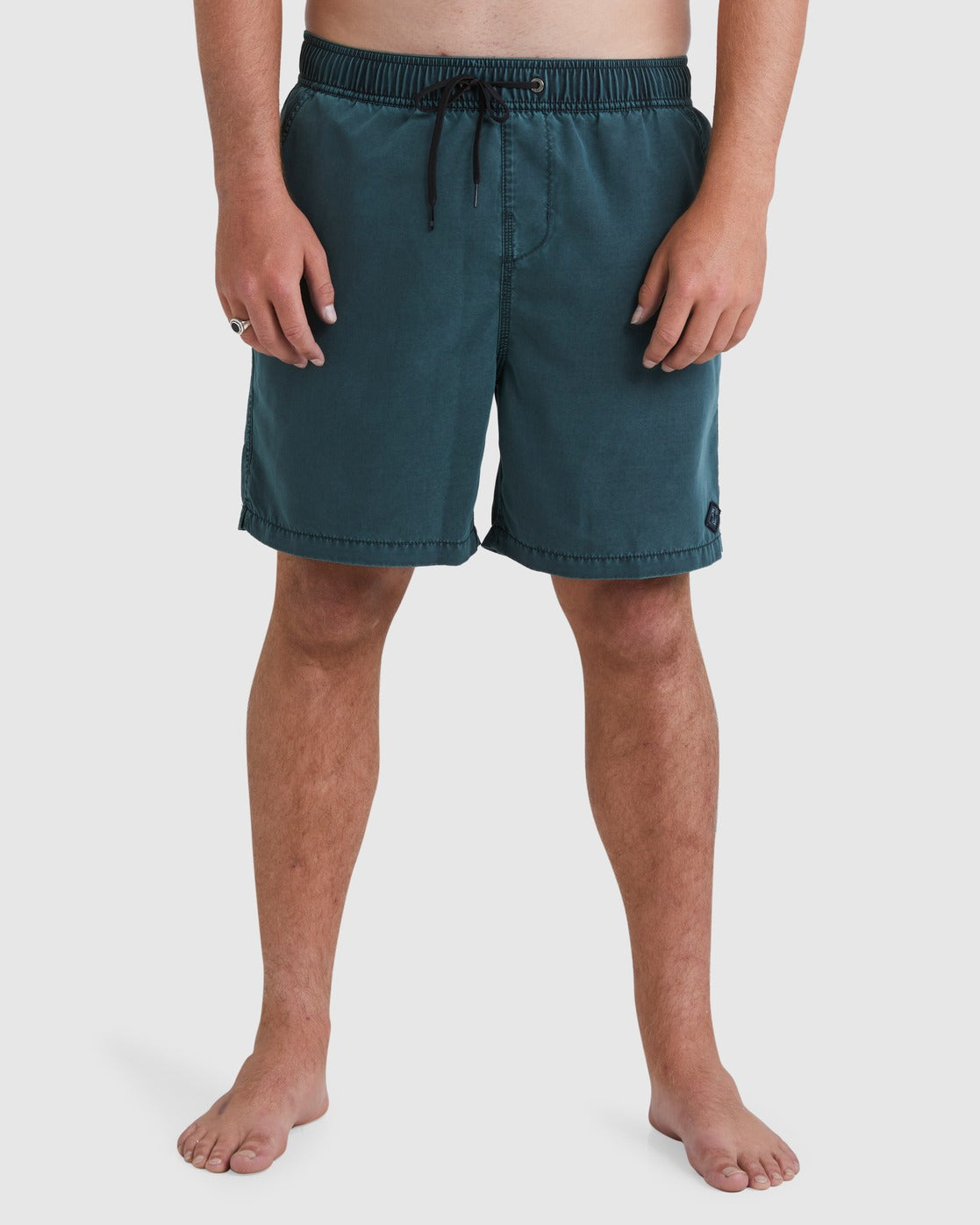 Billabong All Day Overdye Layback Boardshorts Dark Forest