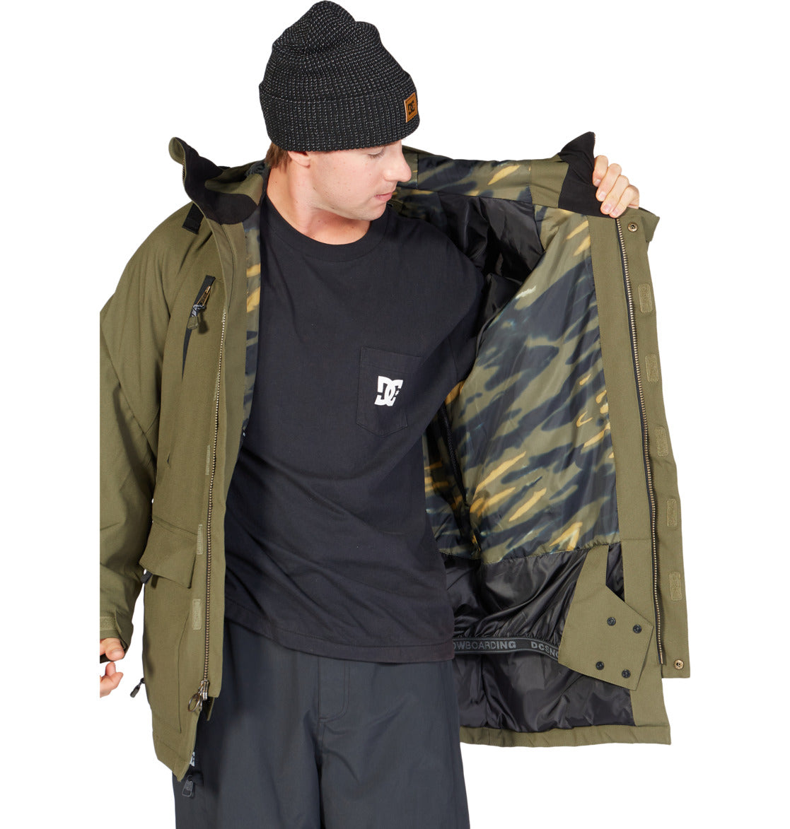 Men's Stealth 15K Insulated Snowboard Parka Jacket
