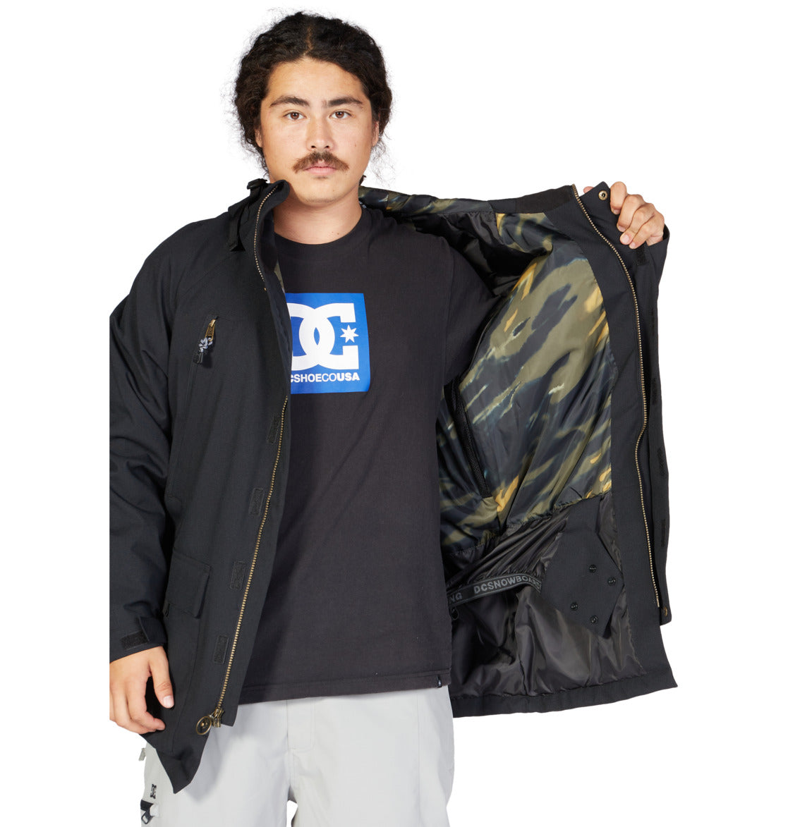 Men's Stealth 15K Insulated Snowboard Parka Jacket