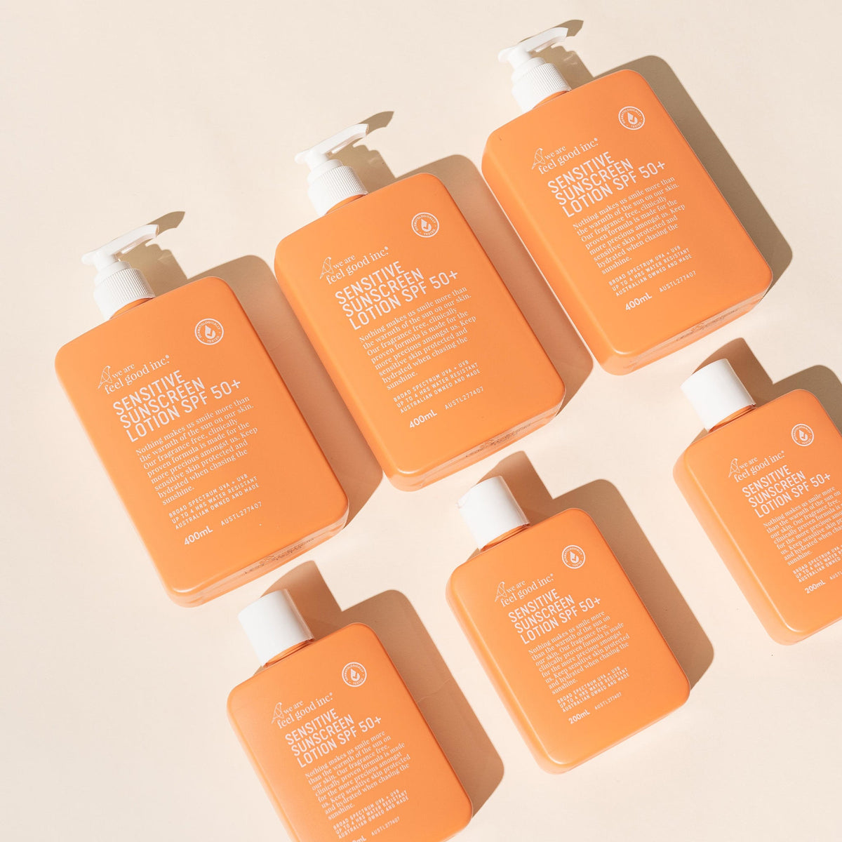 Sensitive Sunscreen SPF50+ (400mL)