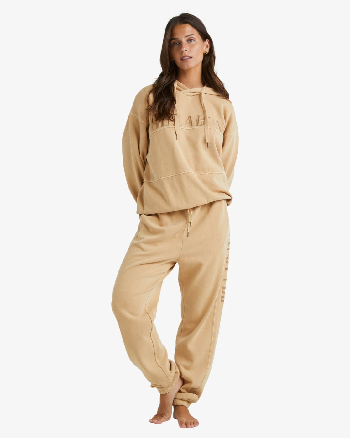 Billabong Baseline Pop Hoodie Soft Sand