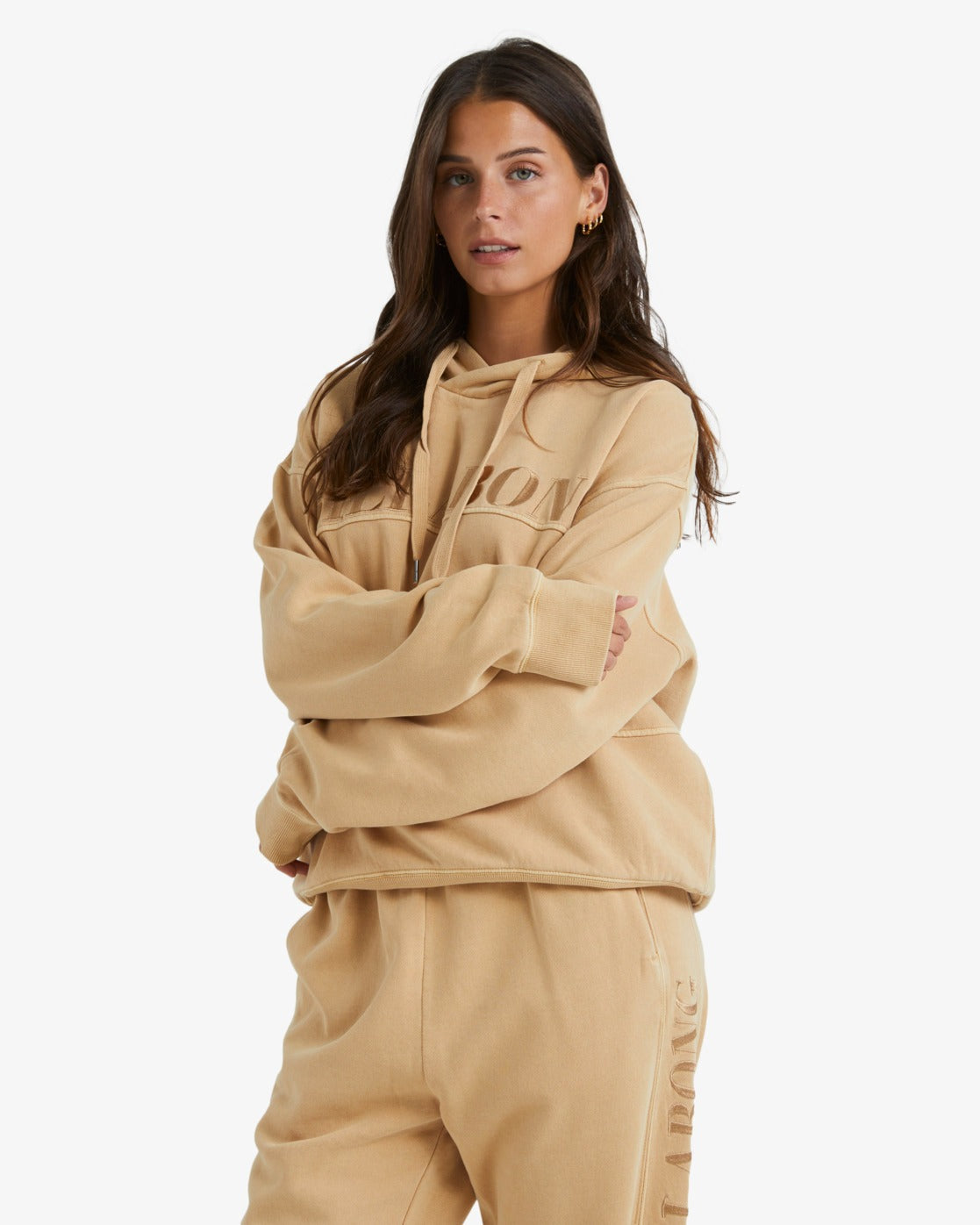 Billabong Baseline Pop Hoodie Soft Sand